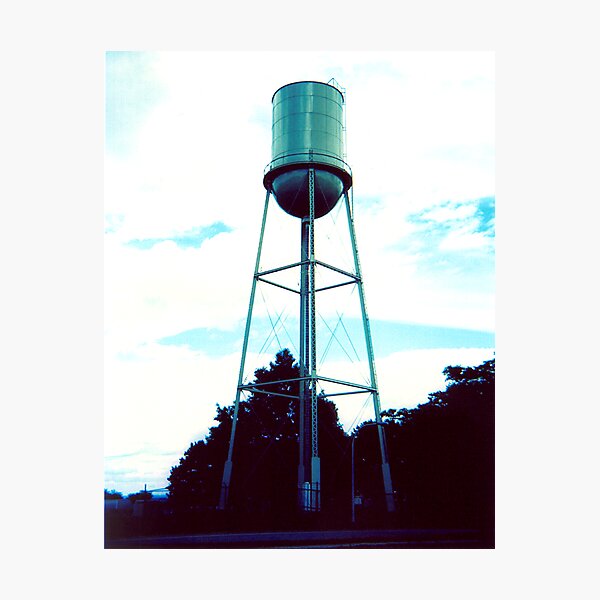 Howard Water Tower Photographic Print