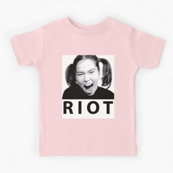 BJORK RIOT HALFTONE ORIGINAL FAN ART Kids T-Shirt