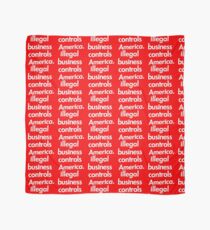 Supreme Illegal Business Controls America Scarf