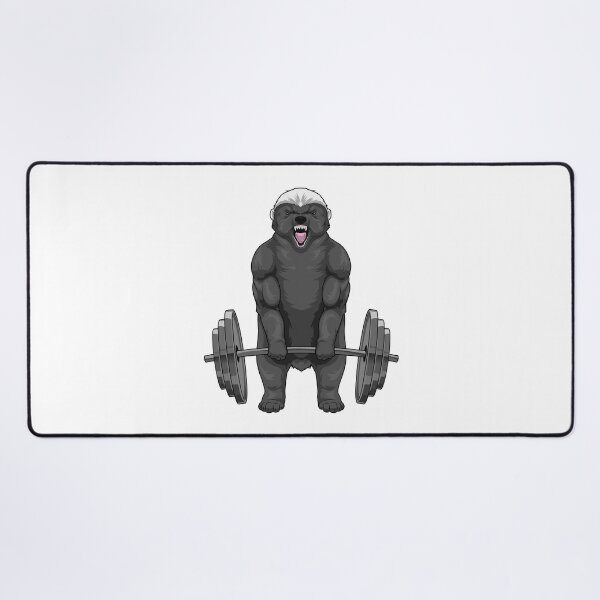 Item preview, Honey badger Bodybuilding Barbell designed and sold by Snabdesign84.