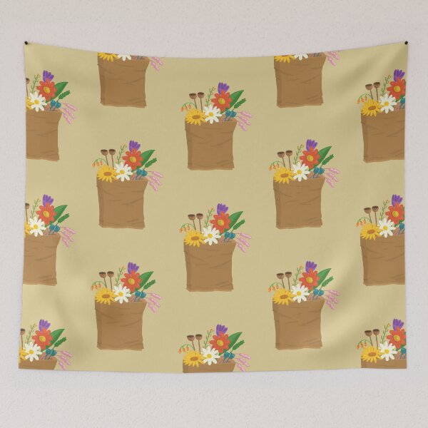 Item preview, Flower Bag designed and sold by cardboardcrownn.