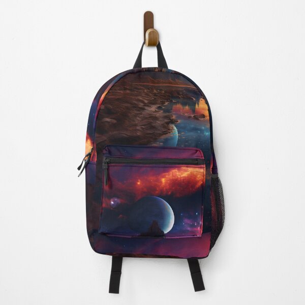 Item preview, Alien planet landscape night scene  designed and sold by Trendy-Artistry.