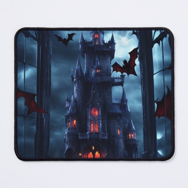 Item preview, Bat-Infused Majesty: Dracula's Enchanted Castle designed and sold by irosh madushan.