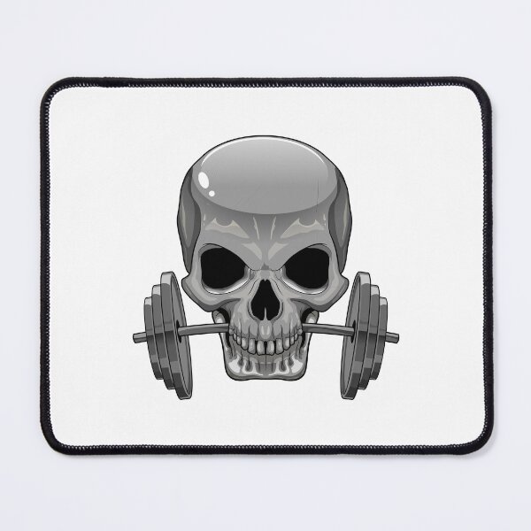 Item preview, Skull Bodybuilding Dumbbell designed and sold by Snabdesign84.