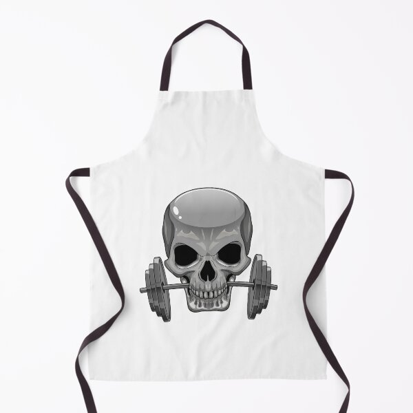 Item preview, Skull Bodybuilder Barbell Bodybuilding designed and sold by Snabdesign84.