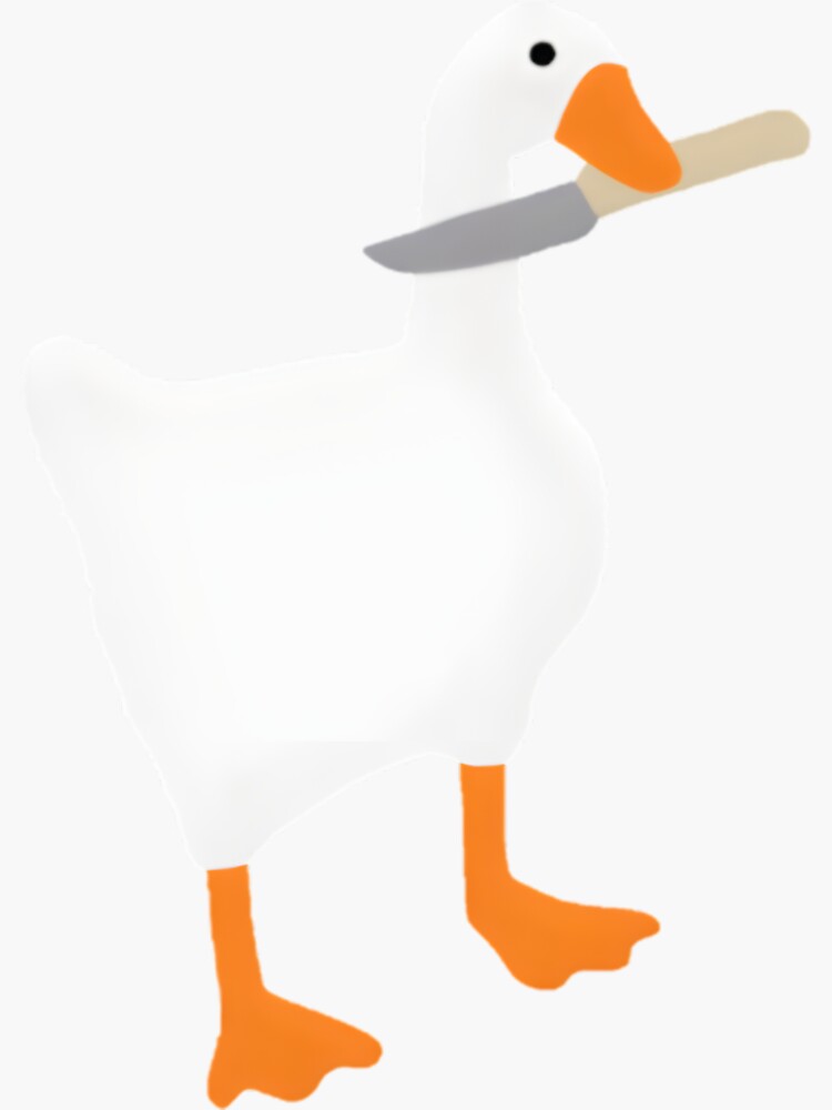 untitled goose game 2  Sticker for Sale by spgirgvxks36