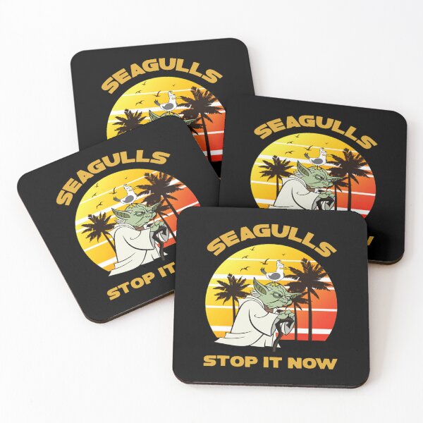 Item preview, Seagulls Stop It Now Vintage Retro   	 designed and sold by wzztrjwr8.