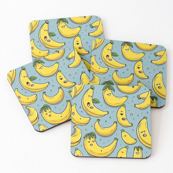 Item preview, cute banana seamless designed and sold by NatthyDesign.