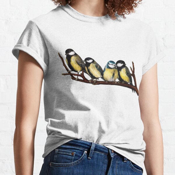 Birds on a branch Classic T-Shirt