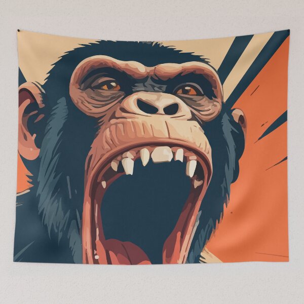 Item preview, Monkey in a trunk designed and sold by Asotshop.