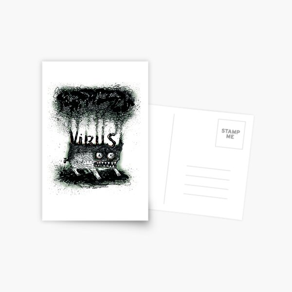 Virus Postcard