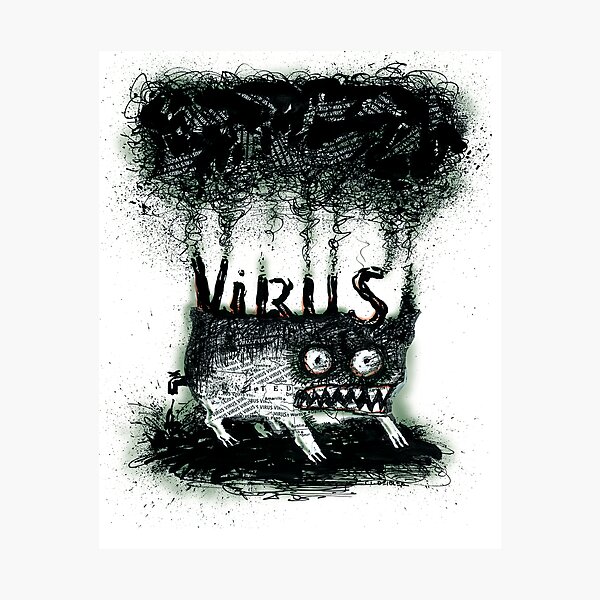 Virus Photographic Print