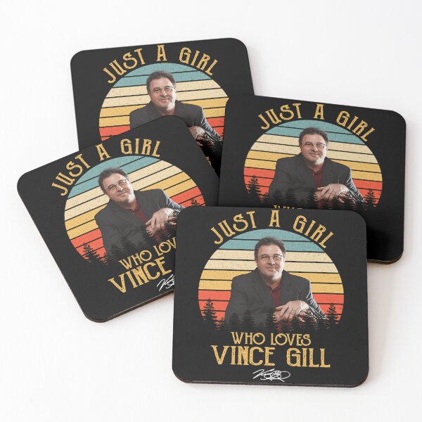 Item preview, Just A Girl Who Loves Vince Gill designed and sold by ArchiePeaArt.
