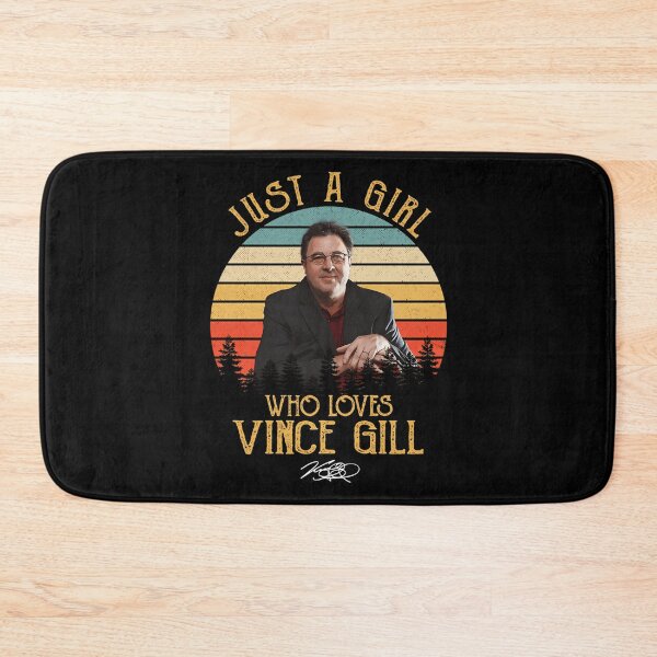 Item preview, Just A Girl Who Loves Vince Gill designed and sold by ArchiePeaArt.