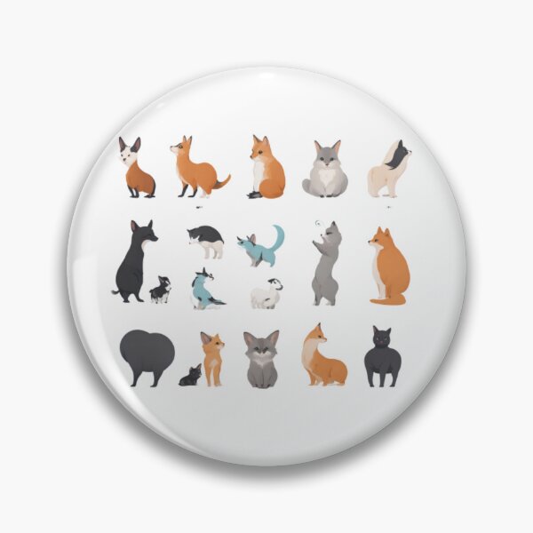Item preview, Elegant Animal Icons designed and sold by positivVibesArt.