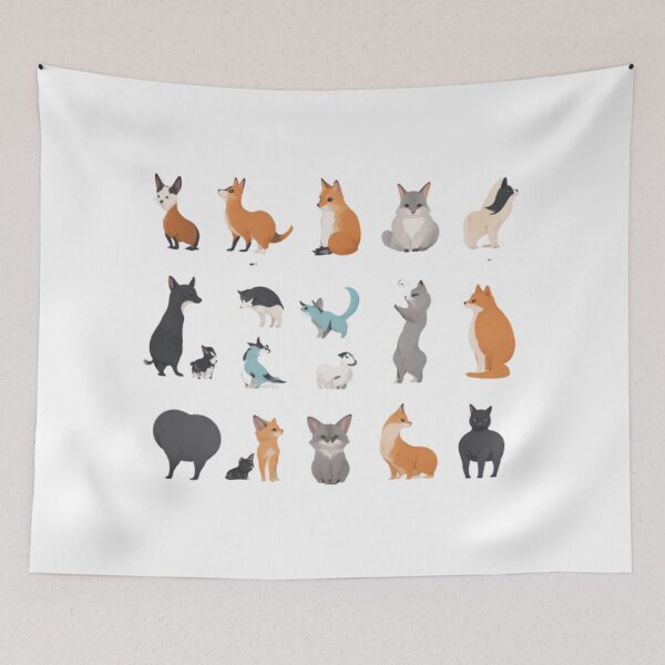 Item preview, Elegant Animal Icons designed and sold by positivVibesArt.