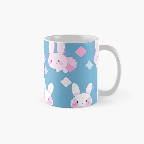 Item preview, Kawaii cute anime bunny rabbit pattern designed and sold by AeonAcademy.