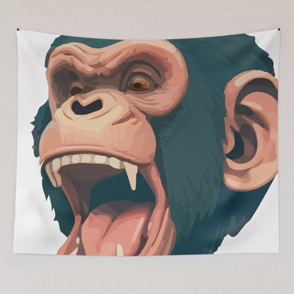 Item preview, Angry Monkey designed and sold by Asotshop.