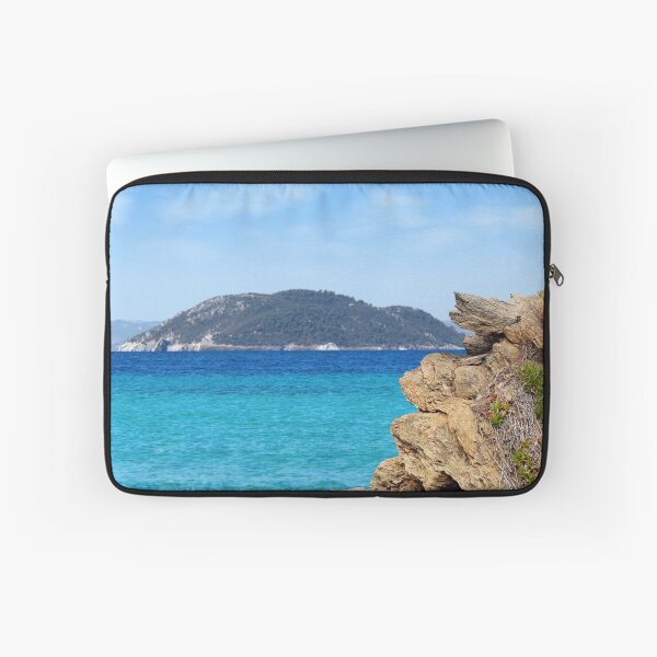 Item preview, seascape with rocks and island designed and sold by goceris.