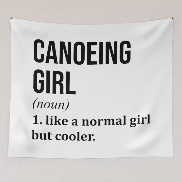 Item preview, Canoeing Girl Definition designed and sold by XCIV.