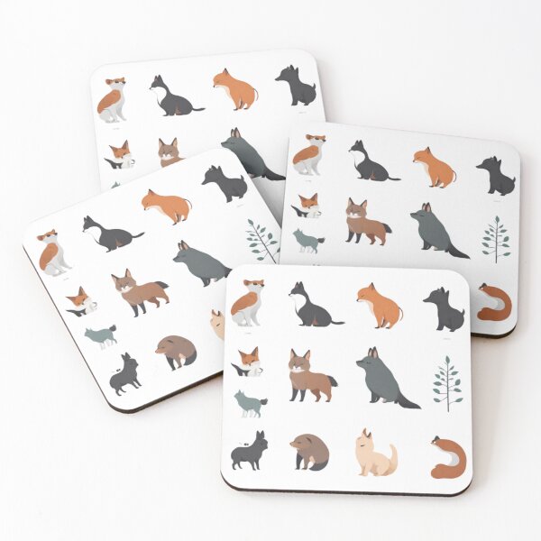 Item preview, Elegant Animal Icons - II designed and sold by positivVibesArt.