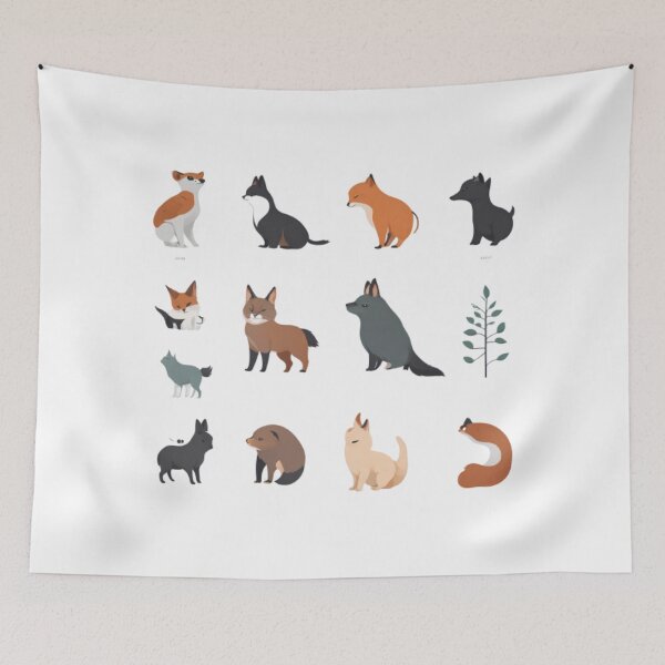 Item preview, Elegant Animal Icons - II designed and sold by positivVibesArt.