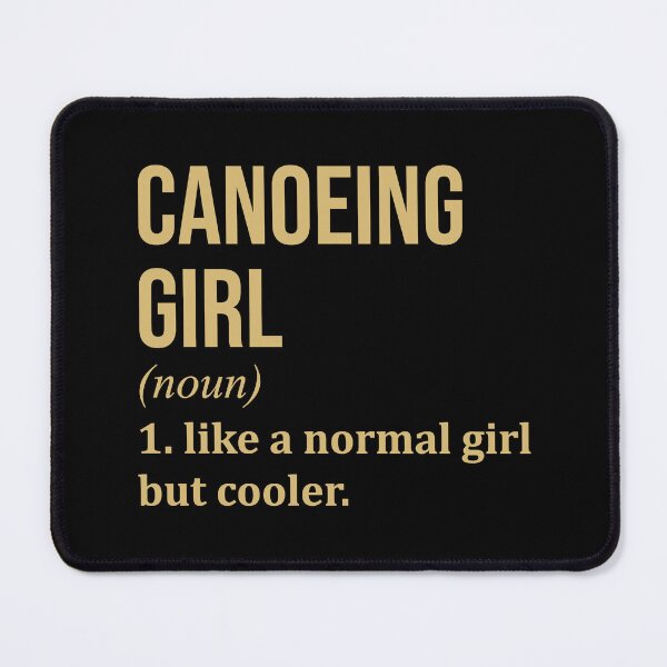 Item preview, Canoeing Girl Definition in Gold designed and sold by XCIV.