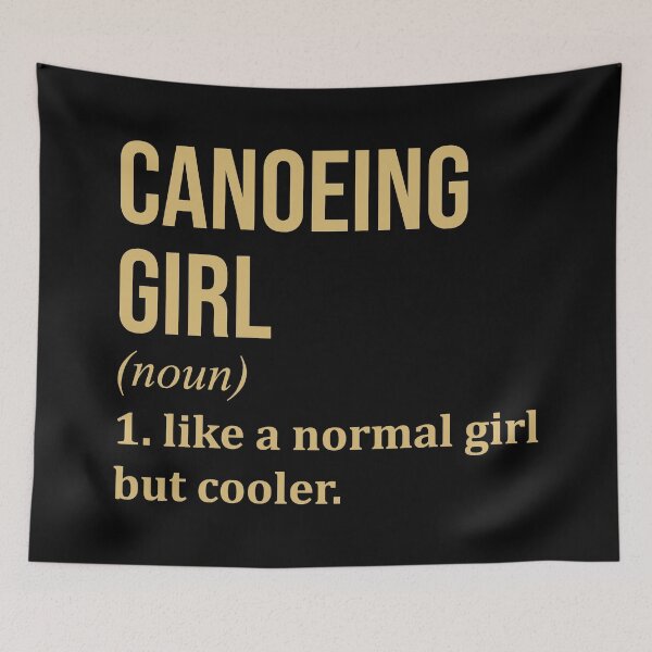 Item preview, Canoeing Girl Definition in Gold designed and sold by XCIV.
