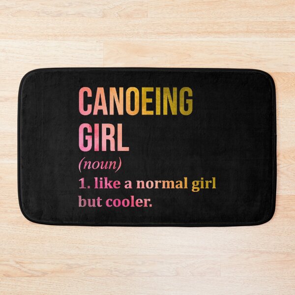Item preview, Canoeing Girl Definition in Watercolor designed and sold by XCIV.