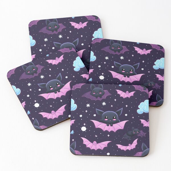 Item preview, cute bat seamless designed and sold by NatthyDesign.