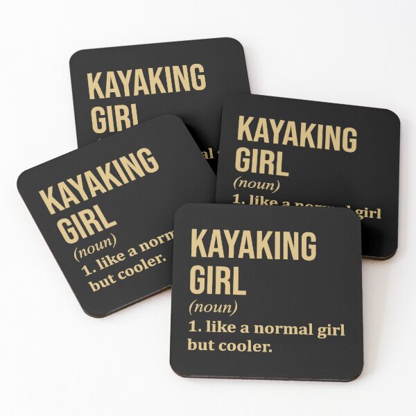 Item preview, Kayaking Girl Definition in Gold designed and sold by XCIV.