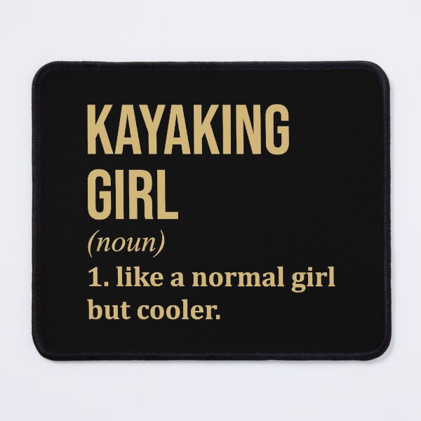 Item preview, Kayaking Girl Definition in Gold designed and sold by XCIV.