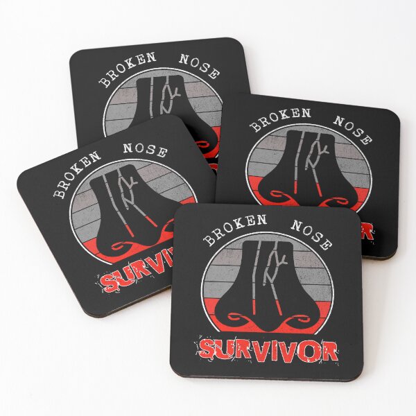 Item preview, Broken Nose Survivor Funny Nose Surgery Recovery Gifts designed and sold by Hugo Bloke.