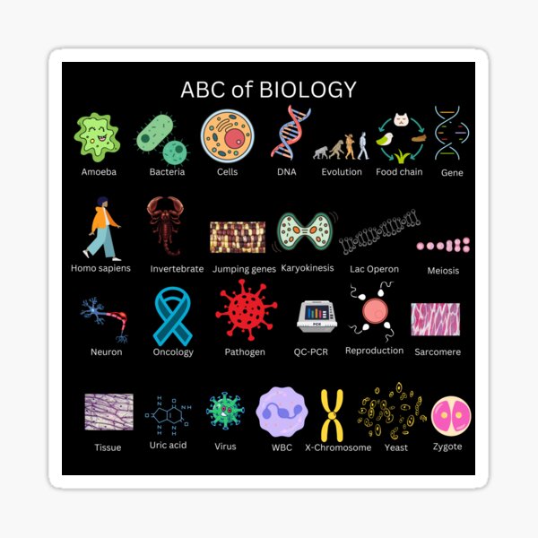 Item preview, ABC of BIOLOGY for biology for students and biologists designed and sold by Science Store.