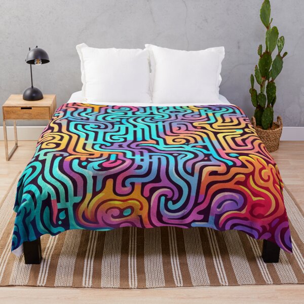 Item preview, Psychedelic Labyrinth Pattern designed and sold by Myra365Art.