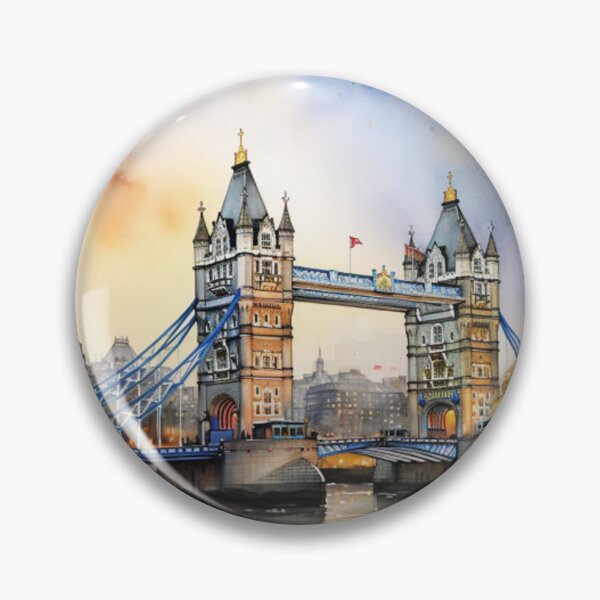 Item preview, London City Watercolor Pattern_2 designed and sold by PutsGroup.