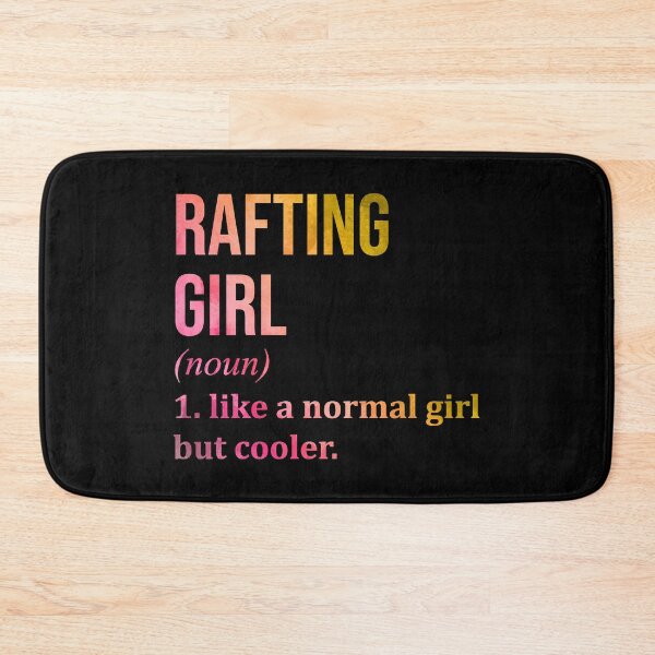 Item preview, Rafting Girl Definition in Watercolor designed and sold by XCIV.