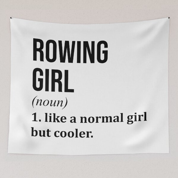 Item preview, Rowing Girl Definition designed and sold by XCIV.