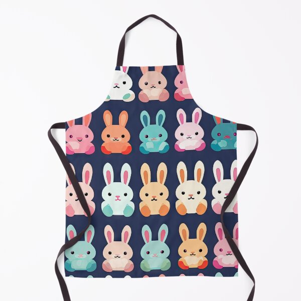 Item preview, Kawaii cute bunny rabbit pattern designed and sold by AeonAcademy.