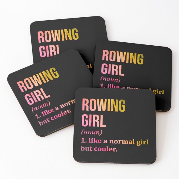 Item preview, Rowing Girl Definition in Watercolor designed and sold by XCIV.