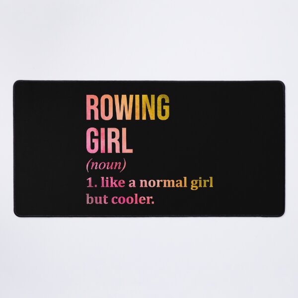 Item preview, Rowing Girl Definition in Watercolor designed and sold by XCIV.