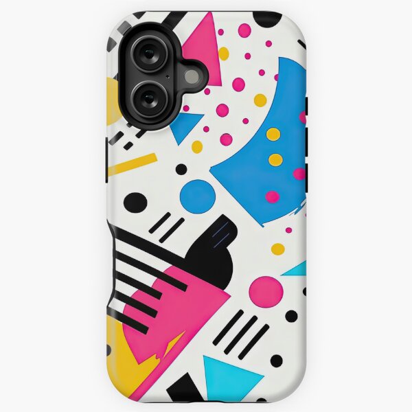 Item preview, Funky 80s and 90s Nostalgia Pop Pattern designed and sold by AeonAcademy.