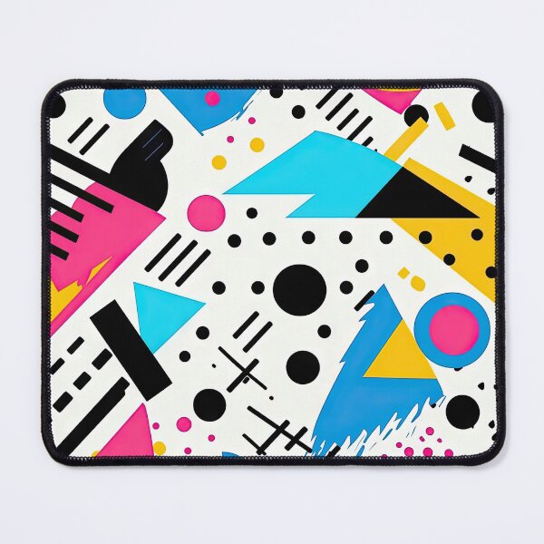 Item preview, Funky 80s and 90s Nostalgia Pop Pattern designed and sold by AeonAcademy.