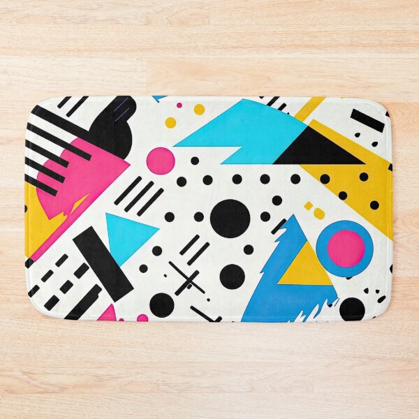 Item preview, Funky 80s and 90s Nostalgia Pop Pattern designed and sold by AeonAcademy.