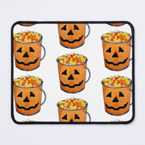 Item preview, Jack O' Lantern Candy Corn Bucket designed and sold by KayleeRoseArt.
