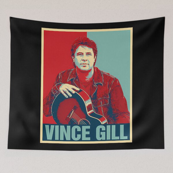 Item preview, Retro Hope Style Vince Gill designed and sold by ArchiePeaArt.