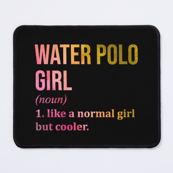 Item preview, Water Polo Girl Definition in Watercolor designed and sold by XCIV.