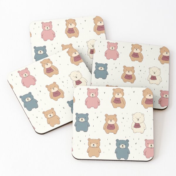 Item preview, cute bear seamless designed and sold by NatthyDesign.