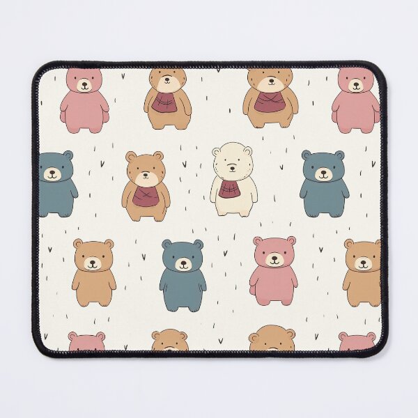 Item preview, cute bear seamless designed and sold by NatthyDesign.