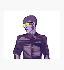 butch green glasses Photographic Print